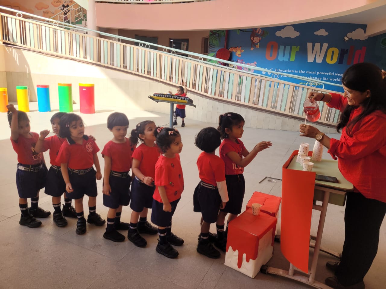 Red-tastic Day: Nursery Delights in Red Day Extravaganza